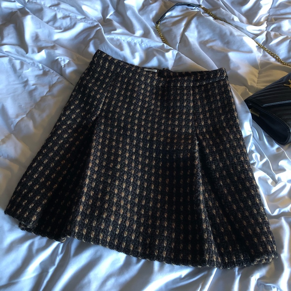 Vintage Pleated Miu Miu Skirt